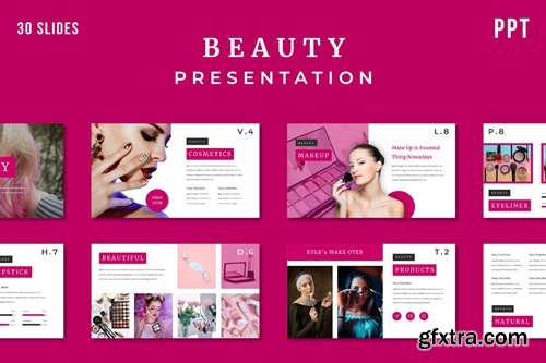 Beauty Powerpoint, Keynote and Google Slides Templates