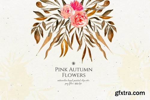 Pink Autumn Flowers vol.2