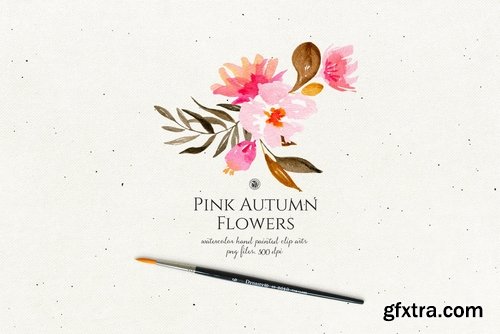 Pink Autumn Flowers vol.2