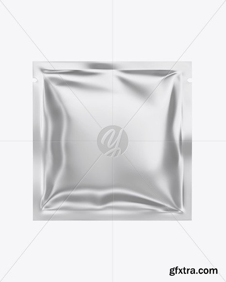 Metallic Sachet Mockup 47561