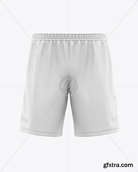 Men\'s Soccer Shorts Mockup - Front View 47571