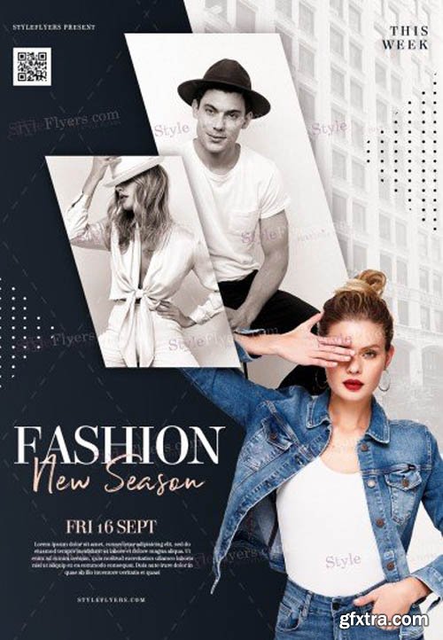 Fashion V1208 2019 PSD Flyer Template