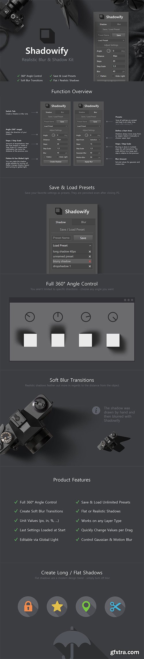 Shadowify - Realistic Blur & Shadow Kit