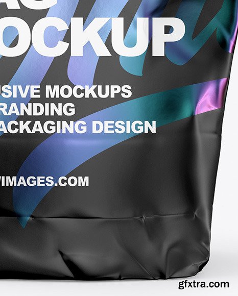 Food Matte Bag Mockup 47585