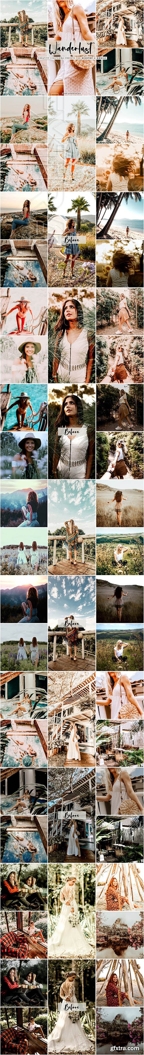 CreativeMarket - Wanderlust Desktop And Mobile Preset 3995039