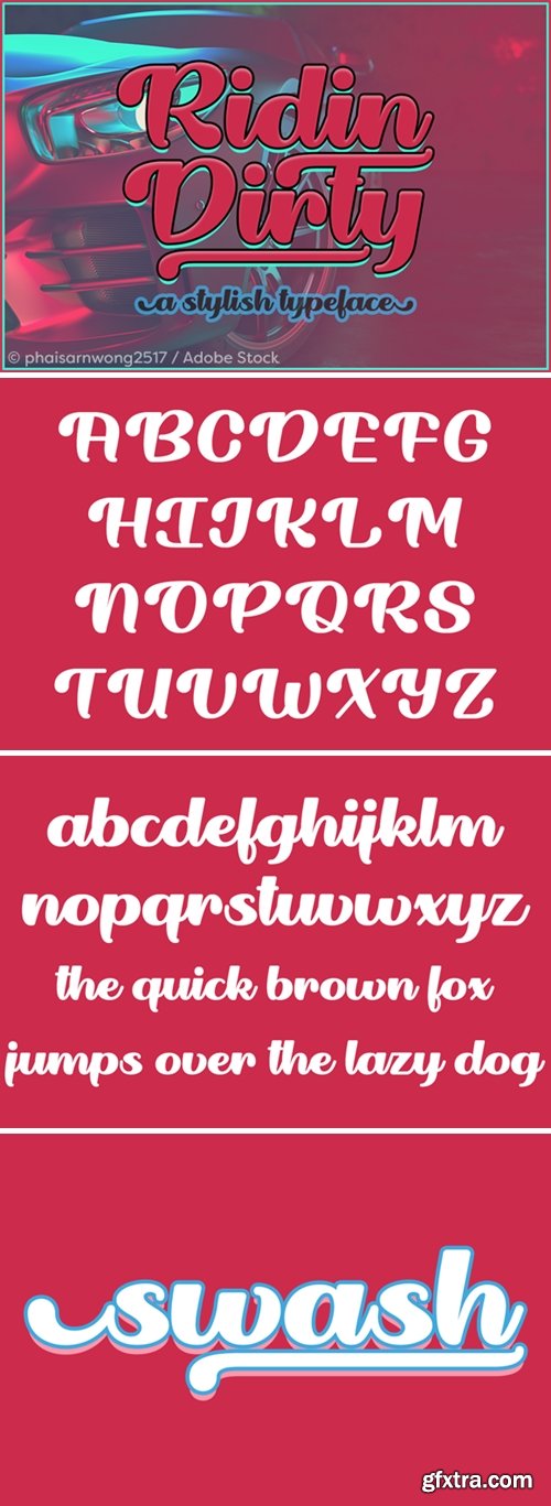 Ridin Dirty Font