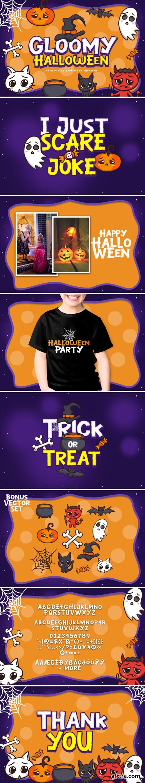 Gloomy Halloween Font