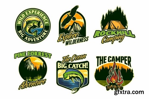 Adventure and Outdoor Activity Badges Vol. 1