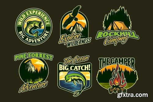 Adventure and Outdoor Activity Badges Vol. 1