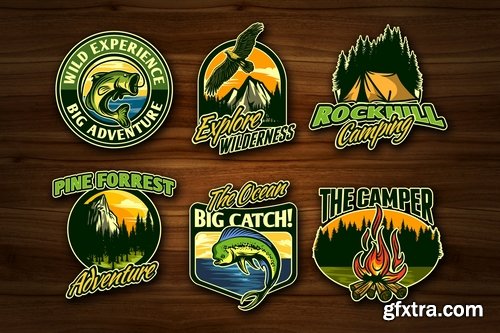 Adventure and Outdoor Activity Badges Vol. 1