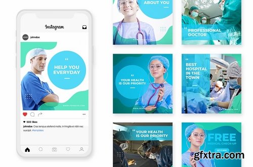 Social Media Kit Hospital