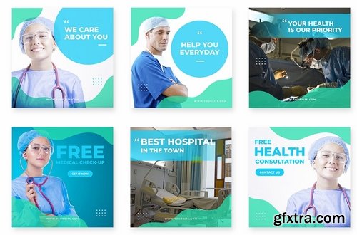 Social Media Kit Hospital