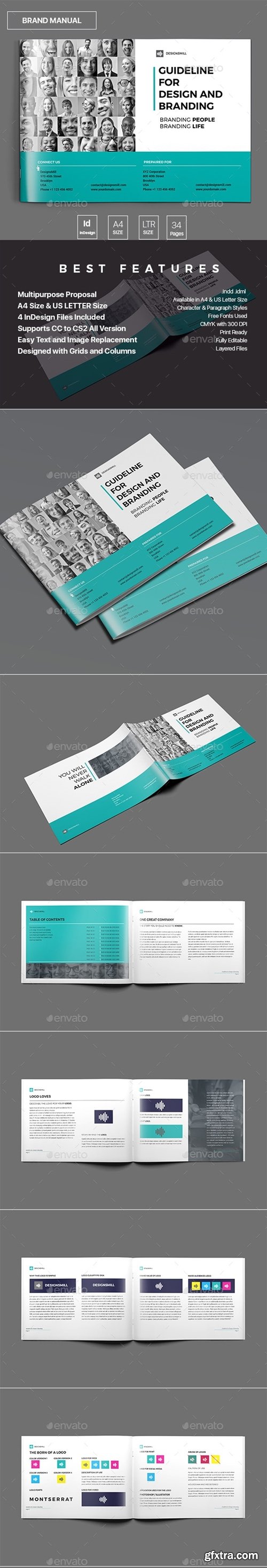 GraphicRiver - Brand Manual Brochure 19868693