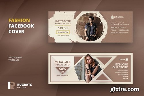 Fashion Facebook Cover Template