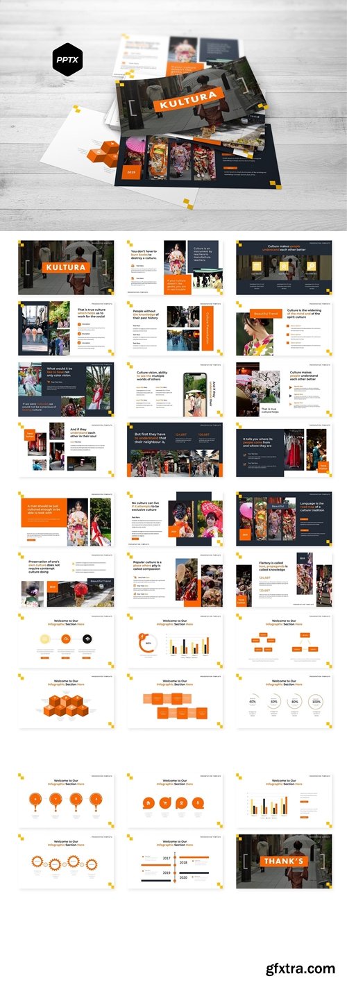 Kultura Powerpoint, Keynote and Google Slides Templates