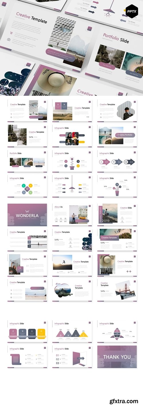 Wonderla Powerpoint, Keynote and Google Slides Templates