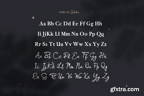 Galileo Galilei - Serif & Script Duo