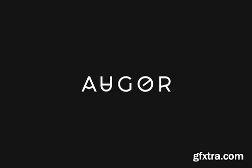 CM - AUGOR - Unique Display Logo Typeface 4020301