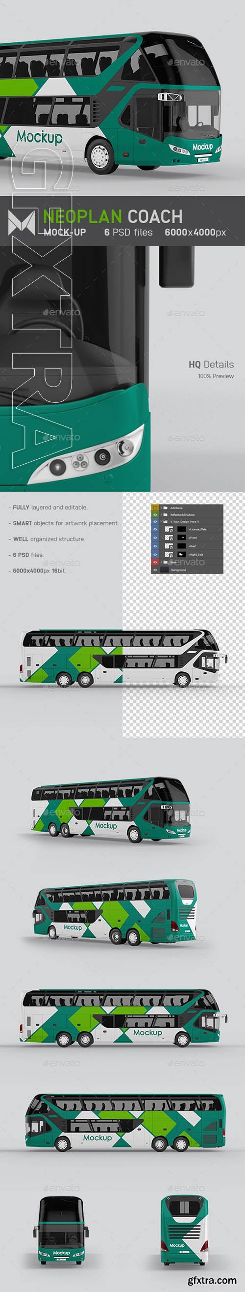 GraphicRiver - Coach Bus Mockup 24257951