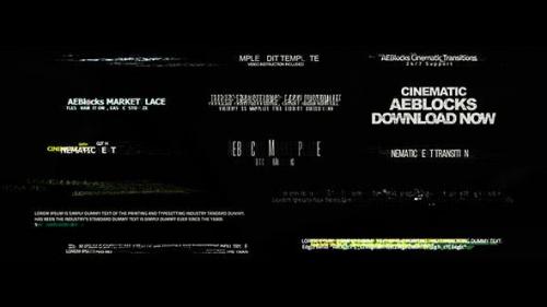 Udemy - Cinematic Glitch Titles 2