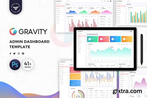 Gravity Admin Dashboard UI Kit