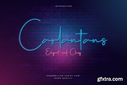 Carlantans - Elegant Signature Font