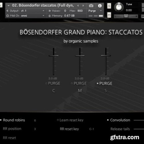 Organic Samples B?sendorfer Grand Piano: Staccatos v1.1 KONTAKT-AwZ