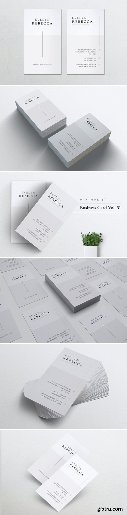 Minimalist Business Card Vol.51