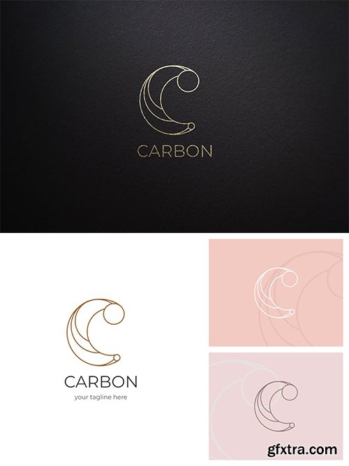 Carbon C Letter Logo