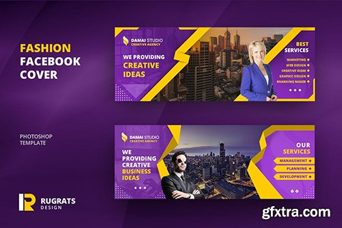 Business Facebook Cover Template