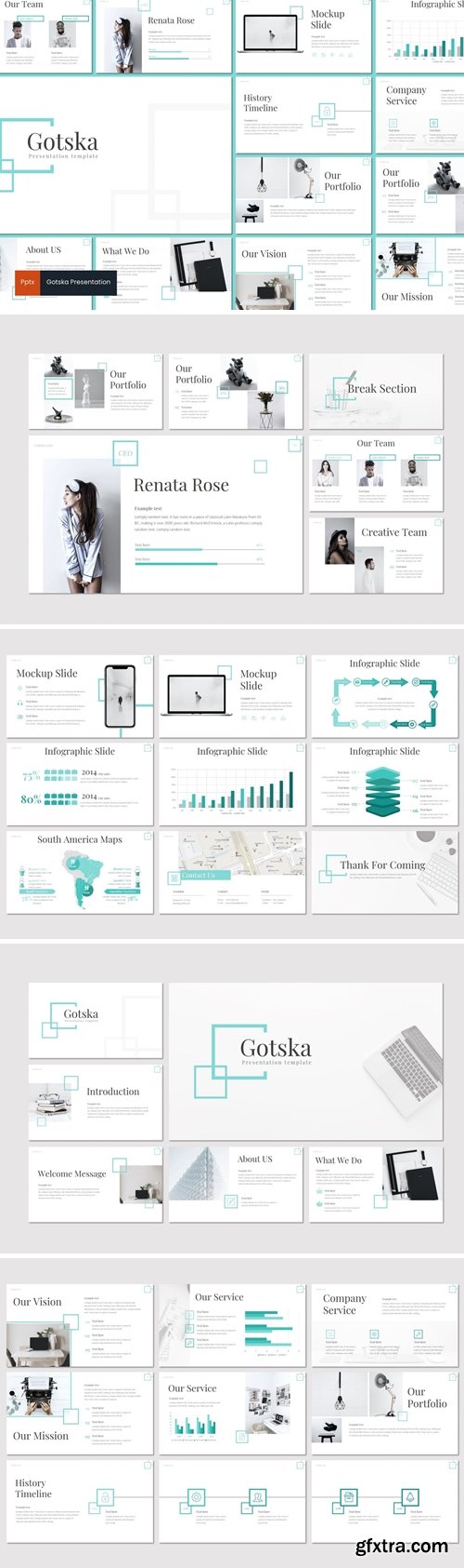 Gotska Powerpoint, Keynote and Google Slides Templates