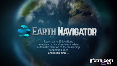 Videohive - Earth Navigator - 21407246