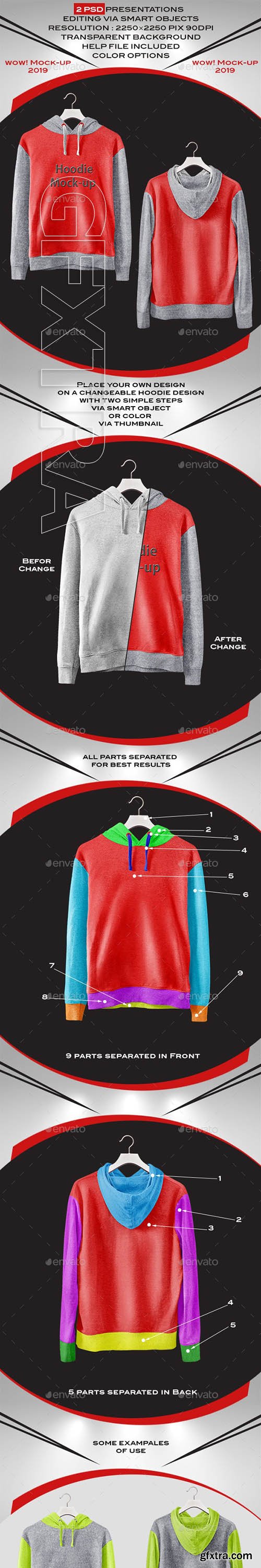 GraphicRiver - Men\'s Hoodie&Hanger Mock-Up 24259461