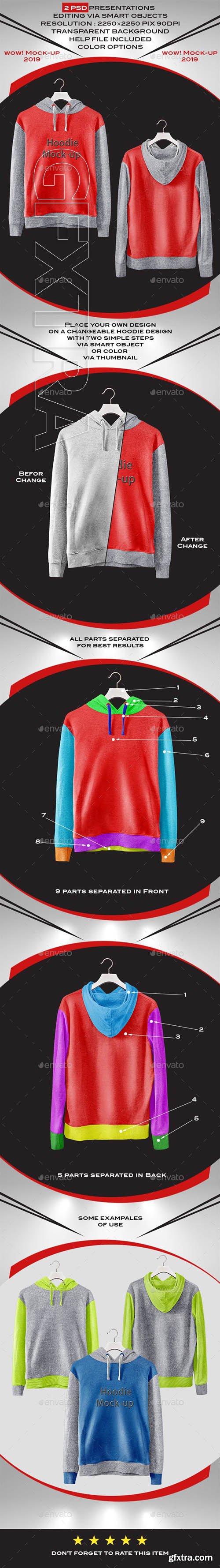 GraphicRiver - Men\'s Hoodie&Hanger Mock-Up 24259461