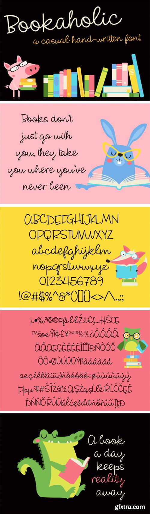 ZP Bookaholic Font