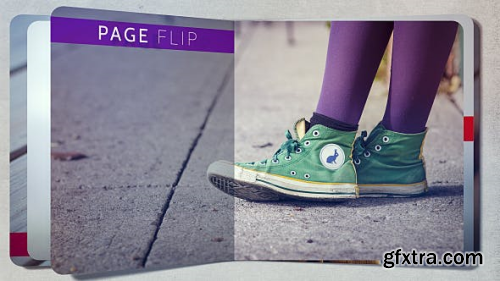 VideoHive Page Flip Slideshow 16136551