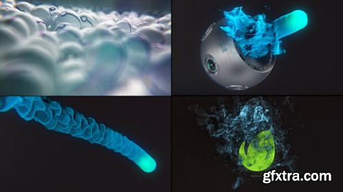 VideoHive Particles Logo Reveal 8563477