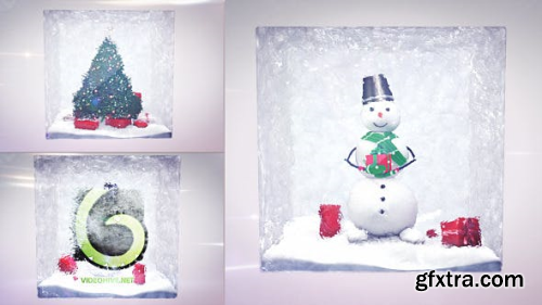 VideoHive Christmas Logo Intro 2in1 9471365