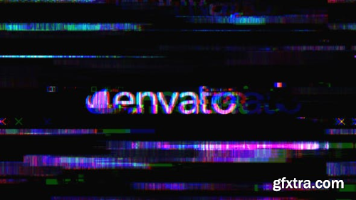 VideoHive Glitch Logo 21707980