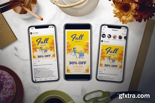 Fall Sale Flyer Set