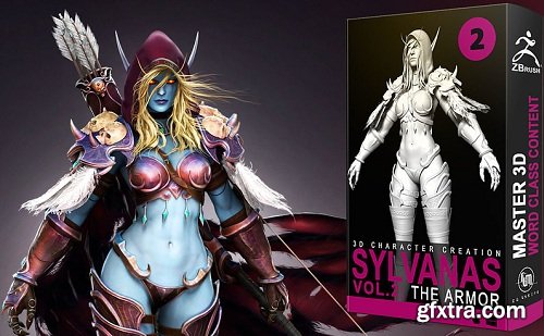 ArtStation - CG Makers – Sylvanas Vol 1-4 by Oscar Garc?a