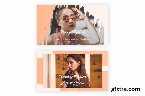 21 Social Media Banners Kit (Vol. 1) for Sketch