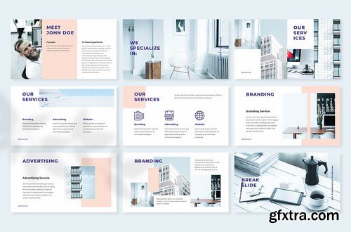 Custor - Creative Agency Google Slides and Keynote Templates