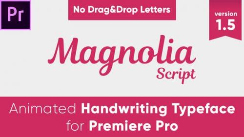 Udemy - Magnolia - Animated Handwriting Typeface