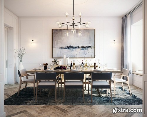 3ds Max + Vray: Modeling Projects for Advanced Architectural Interiors