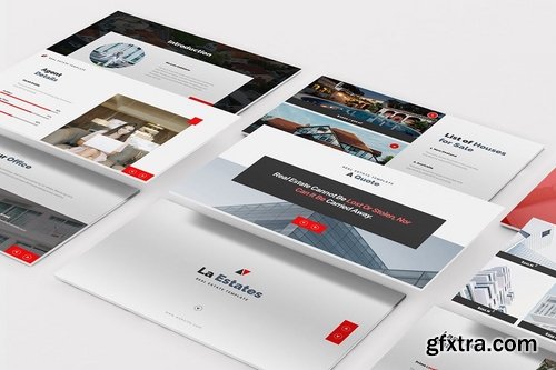 La Estate Real Estate - Powerpoint Google Slides and Keynote Templates