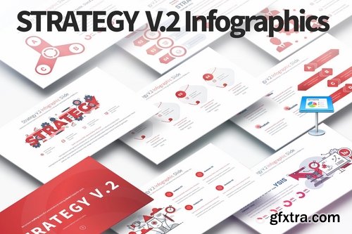 Strategy V.2 - Keynote Infographics Slides