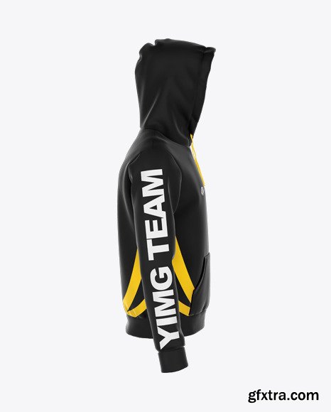 Hoodie Mockup - Right Side View 47518