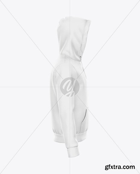 Hoodie Mockup - Right Side View 47518