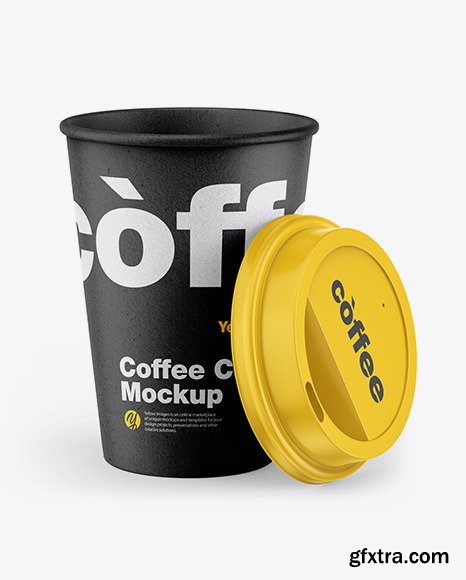 Kraft Coffee Cup Mockup 47456